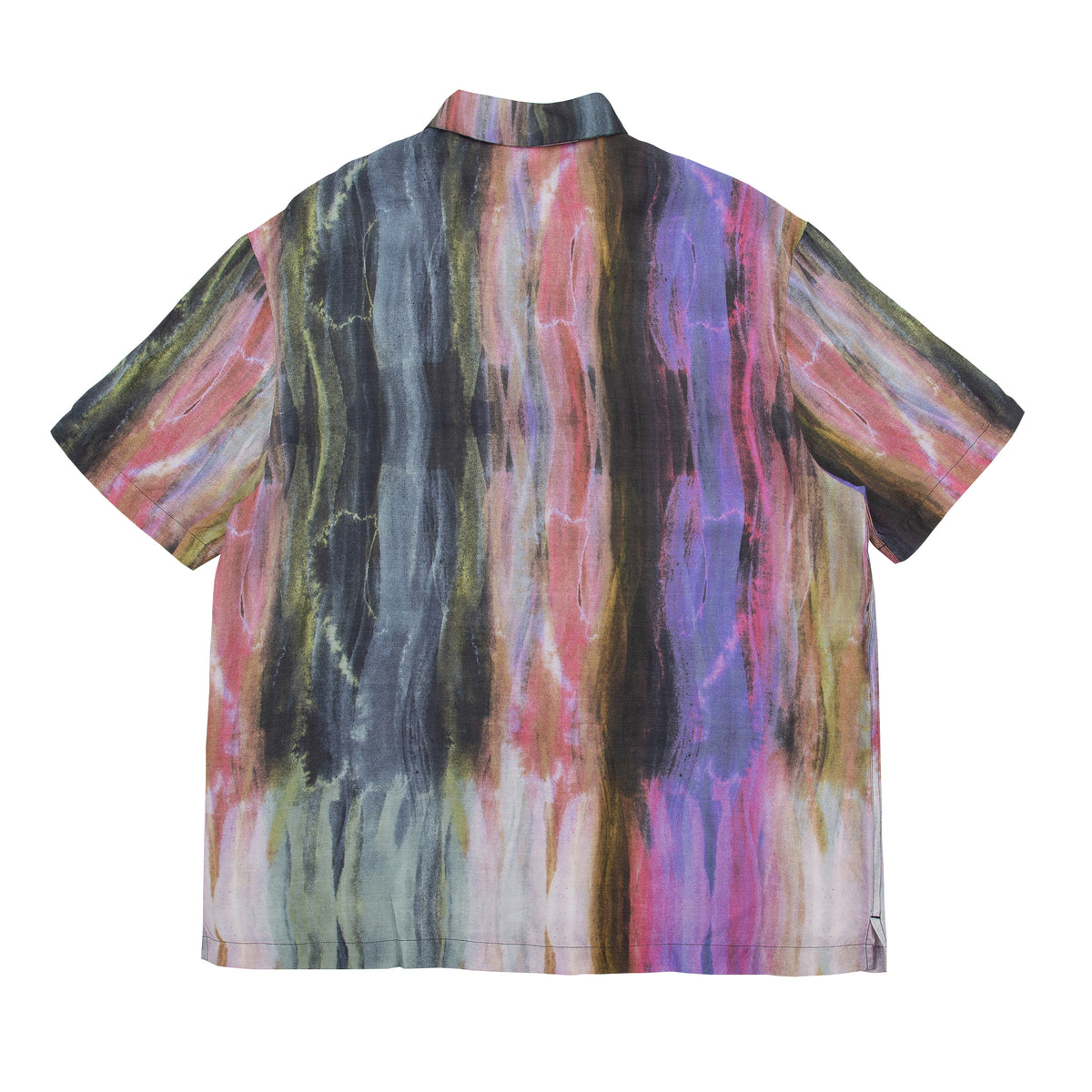 Short Sleeve Wave Shirt - Ink Stripe Dark | Magic Castles