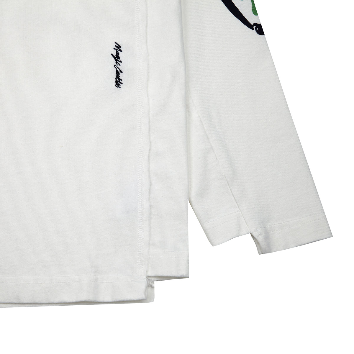 Pastel Pines/Waves Long Sleeve in White  Soft white tee, Sleeves, Long  sleeve shirts