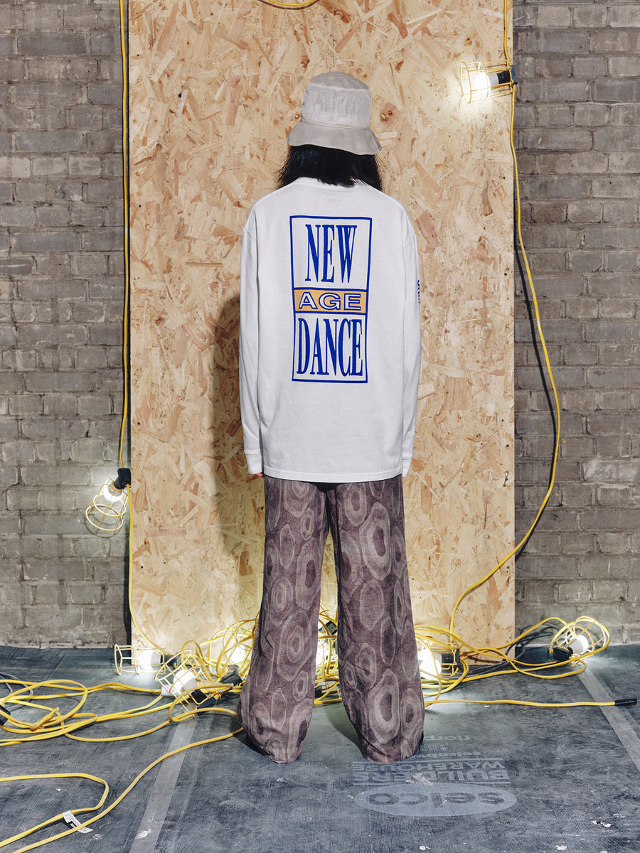 New Age Dance Long Sleeve T-Shirt - Off White