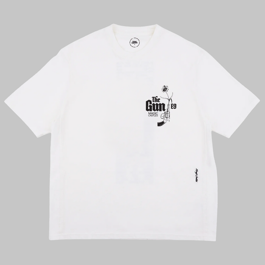 THE GUN T-SHIRT - WHITE