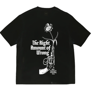 THE GUN T-SHIRT - BLACK