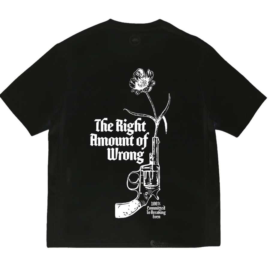 THE GUN T-SHIRT - BLACK