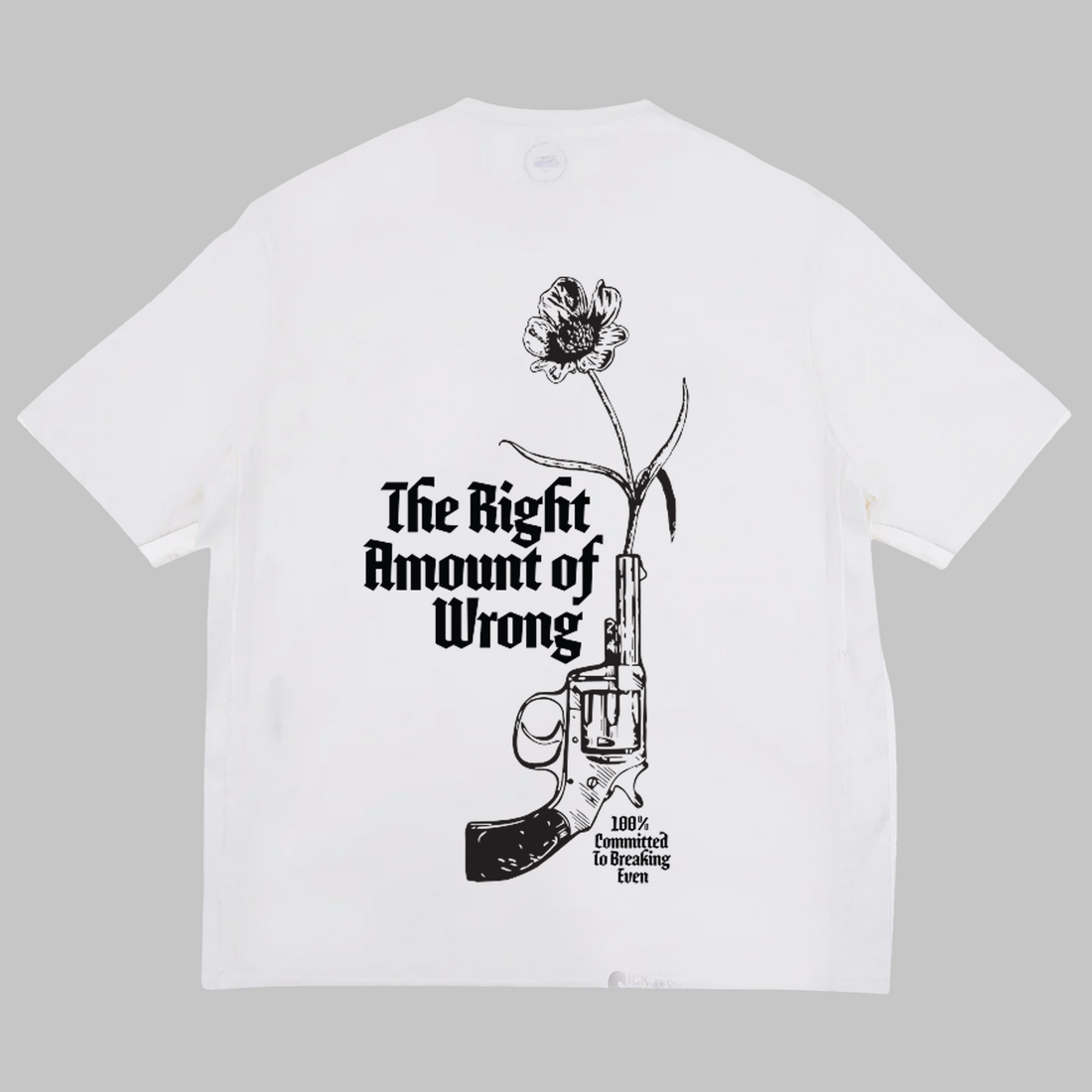 THE GUN T-SHIRT - WHITE