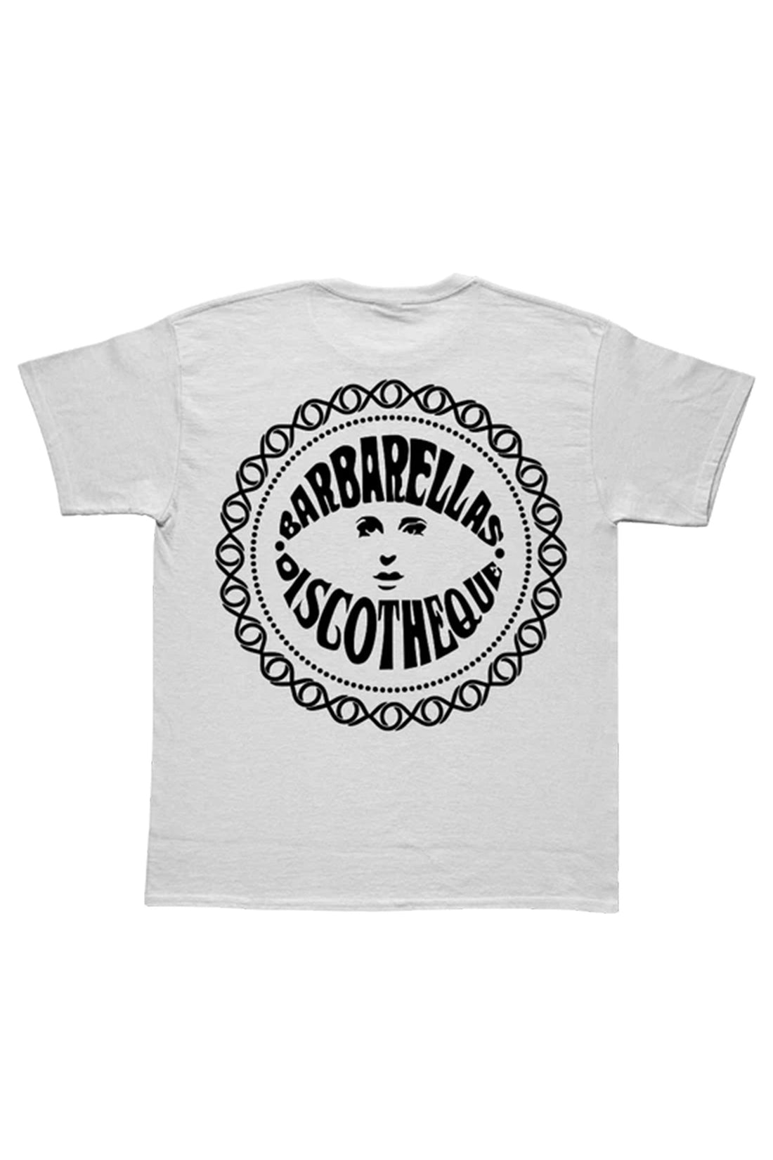 Barbarellas Discoteque T-Shirt - White/Black