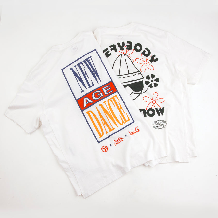 Everybody Dance Short Sleeve T-Shirt - Off White