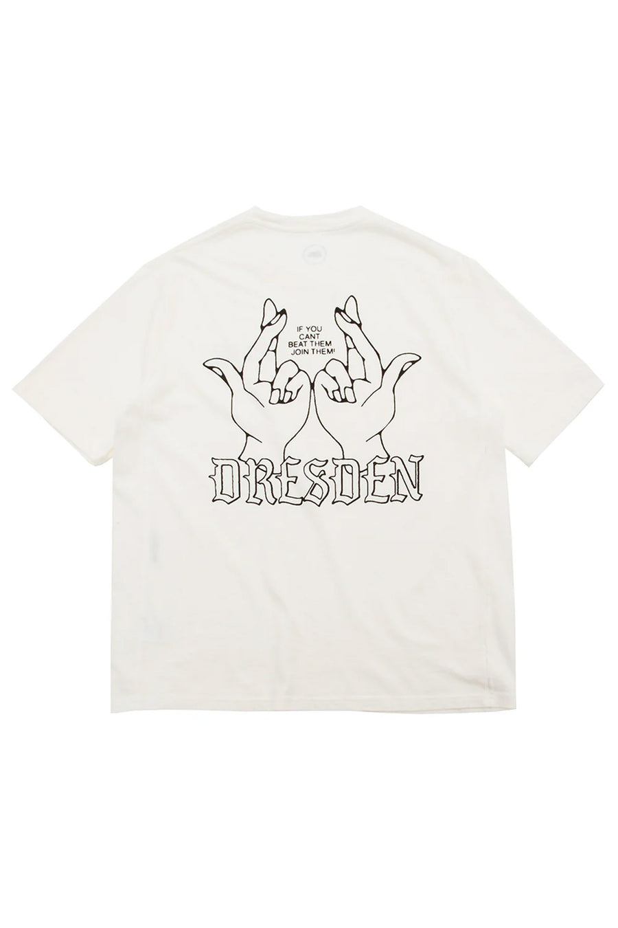 DRESDEN - If you can't beat them tee - Off White