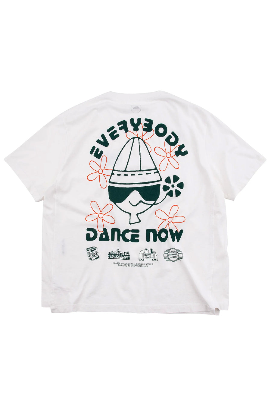 Everybody Dance Short Sleeve T-Shirt - Off White