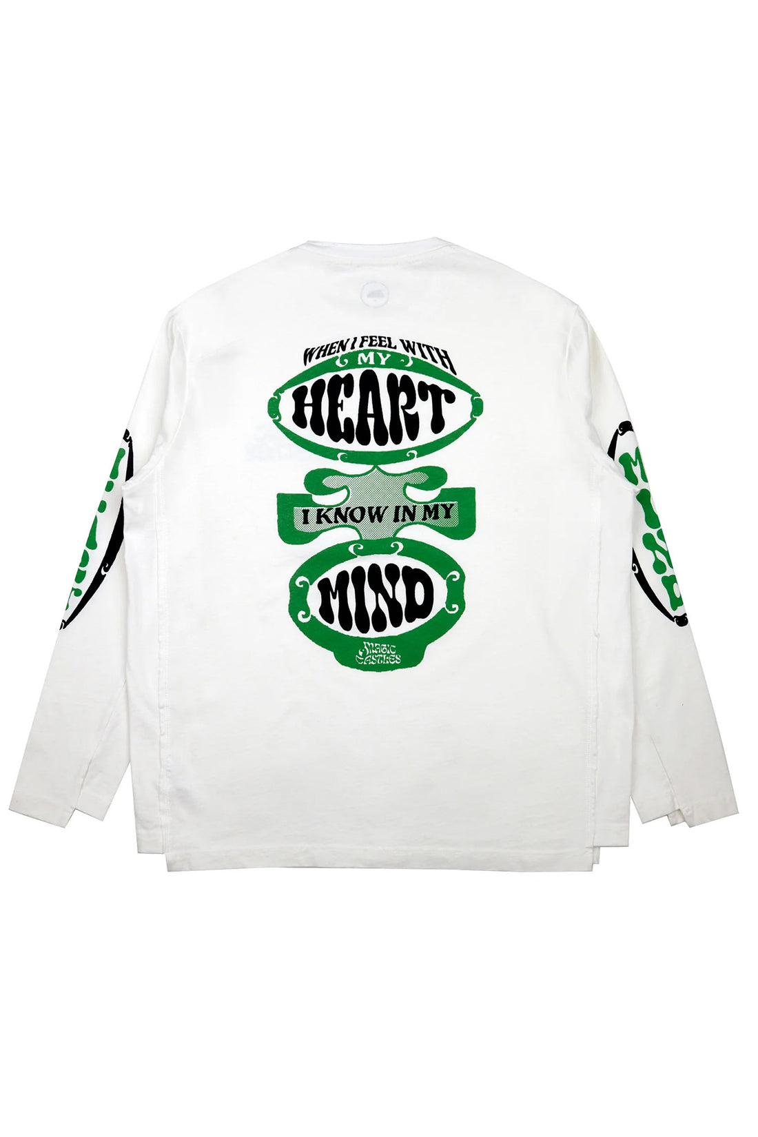 Feel Long Sleeve T-Shirt  - White