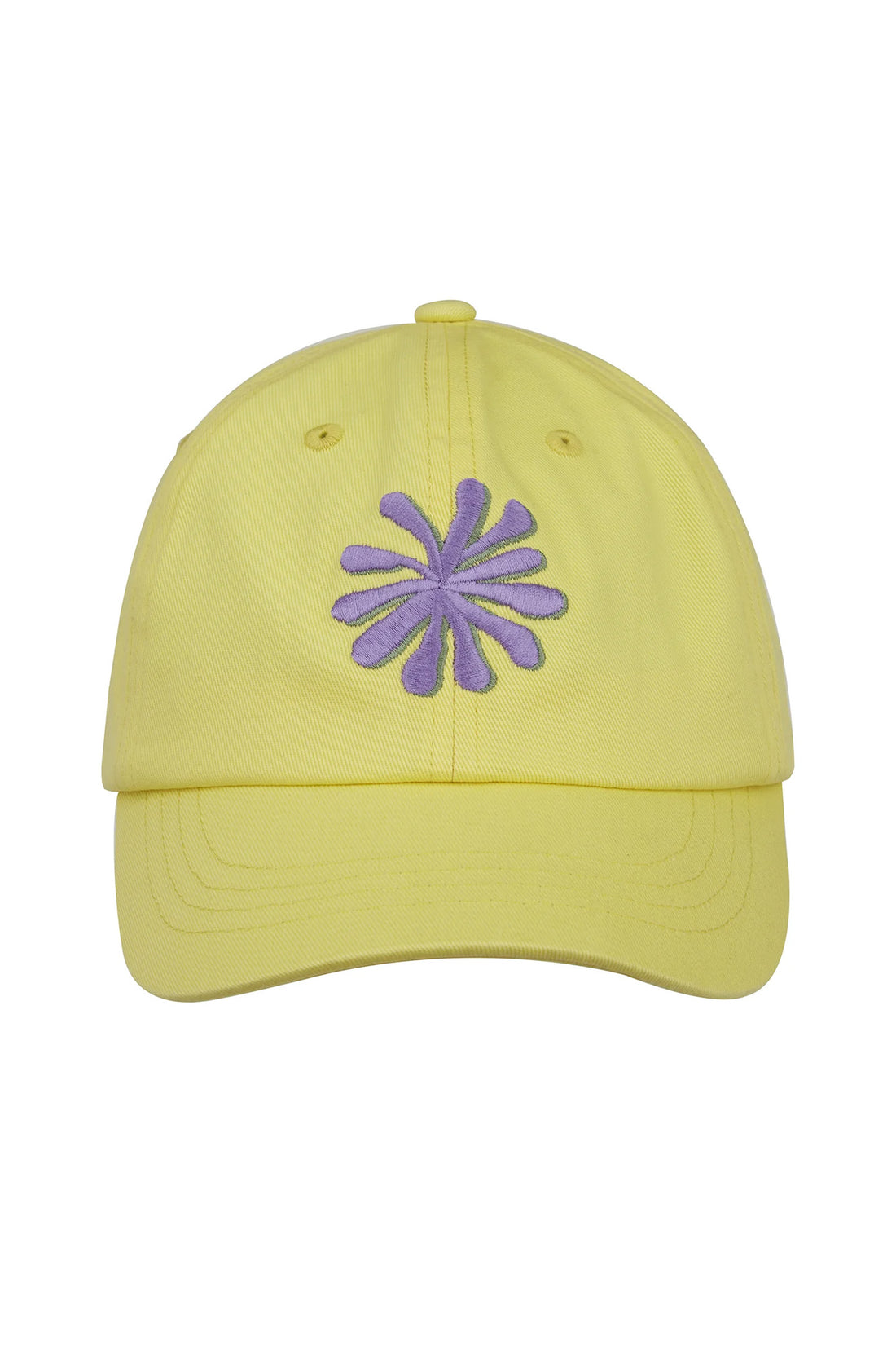 Flower 6 Panel Cap - Citrus