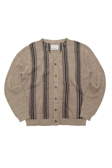 Frank Cardigan - Ecru Mesh