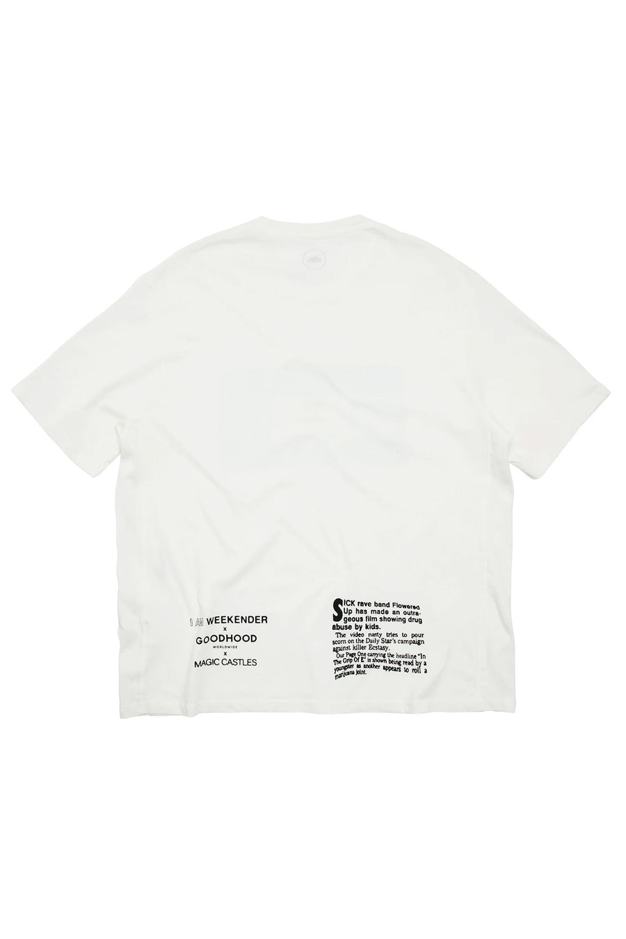 I Am Weekender Cassette T-Shirt - Off White