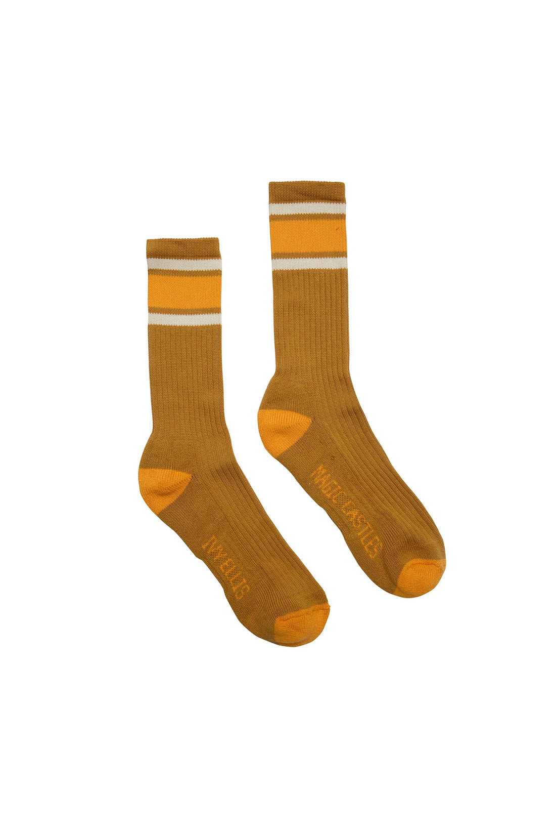 Ivy Ellis x MC Sport Sock - Tan/Orange