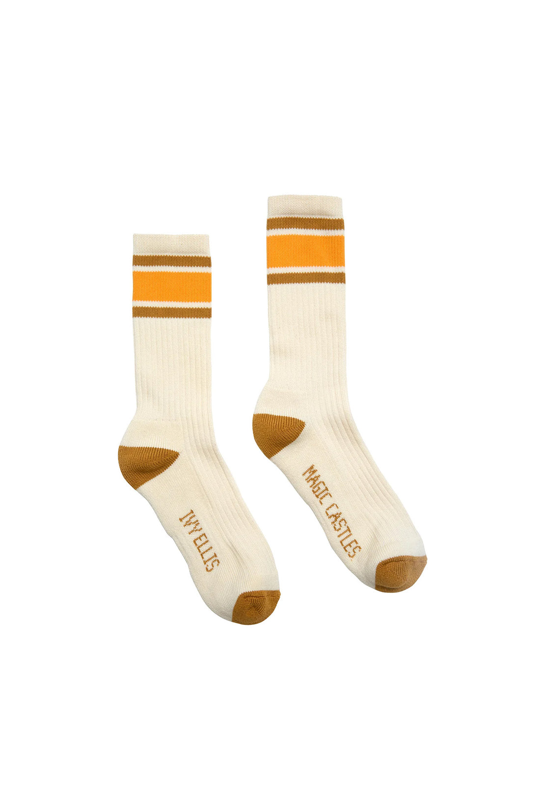 Ivy Ellis x MC Sport Sock - Toffee/Ecru