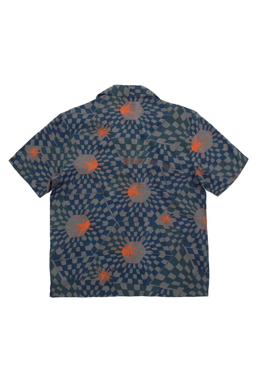 Love International Wave Shirt - Navy Honeycomb