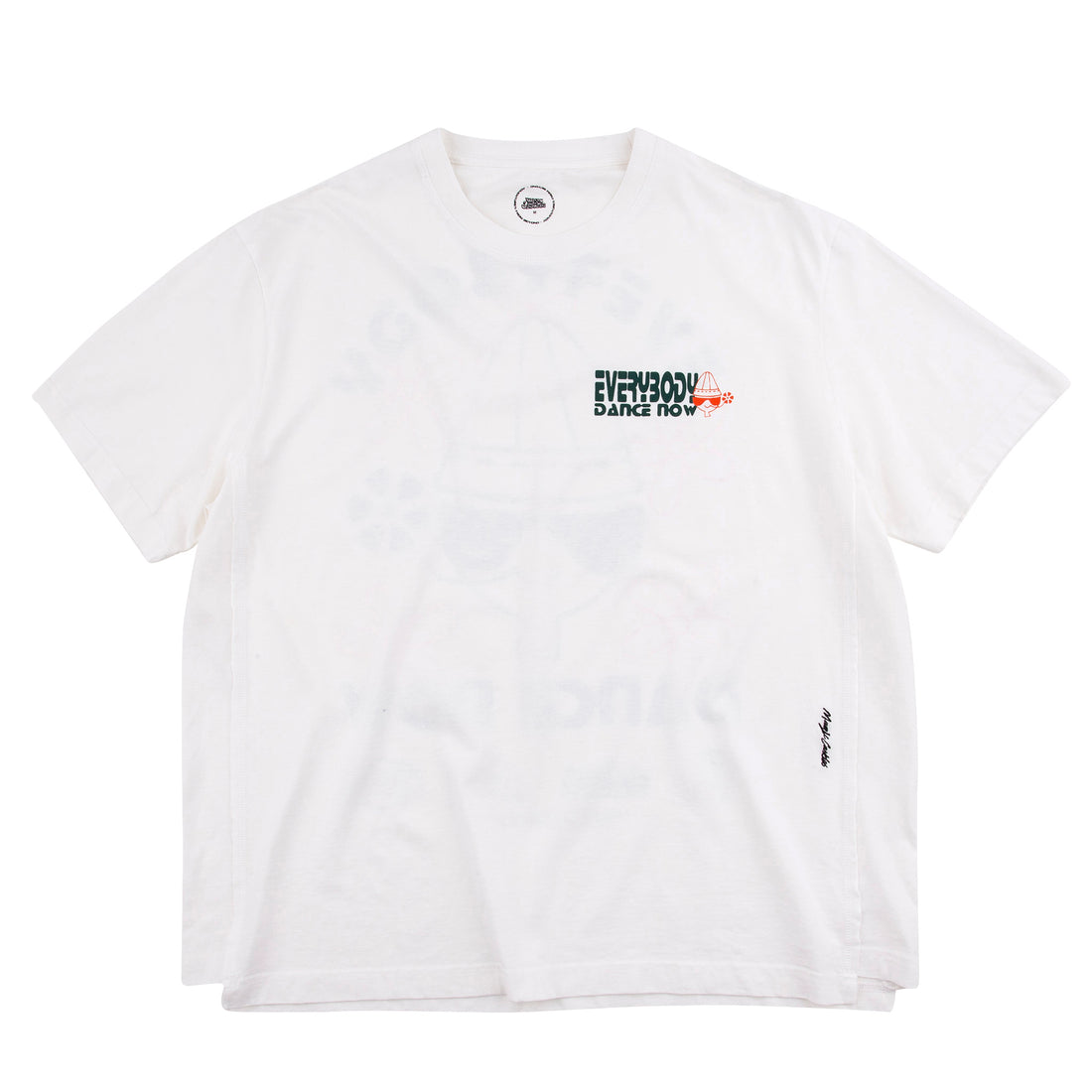 Everybody Dance Short Sleeve T-Shirt - Off White