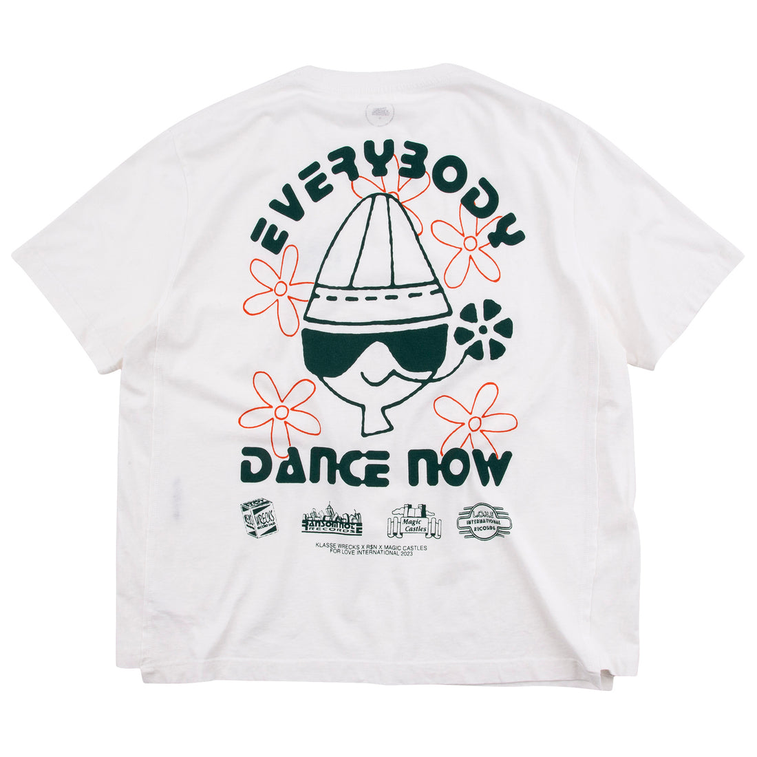 Everybody Dance Short Sleeve T-Shirt - Off White