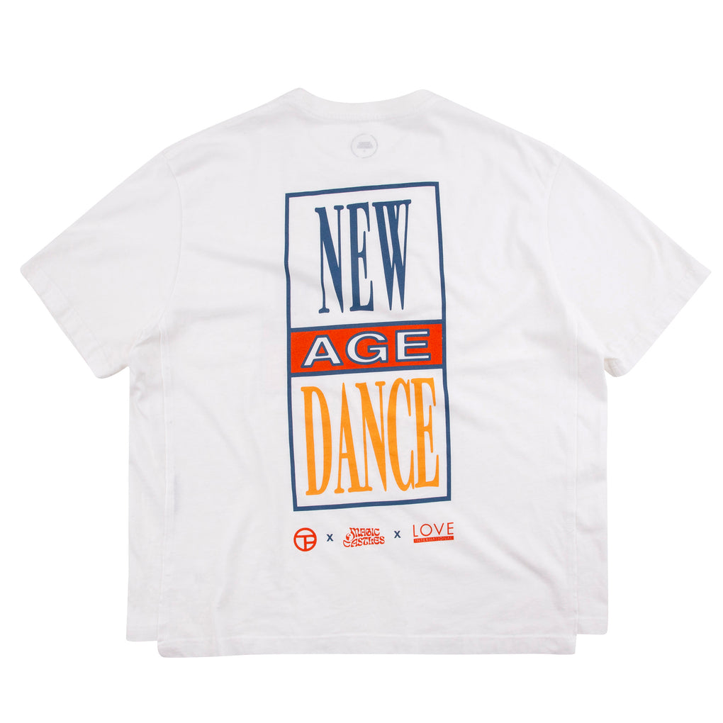 NEW AGE DANCE SS TEE - OFF WHITE