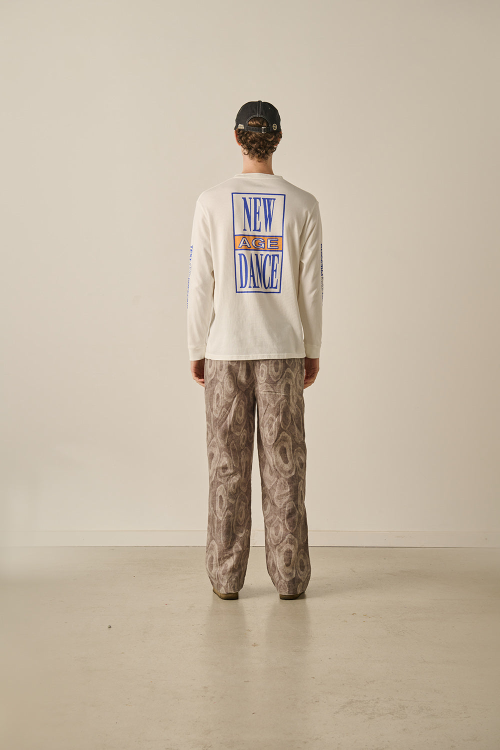 New Age Dance Long Sleeve T-Shirt - Off White