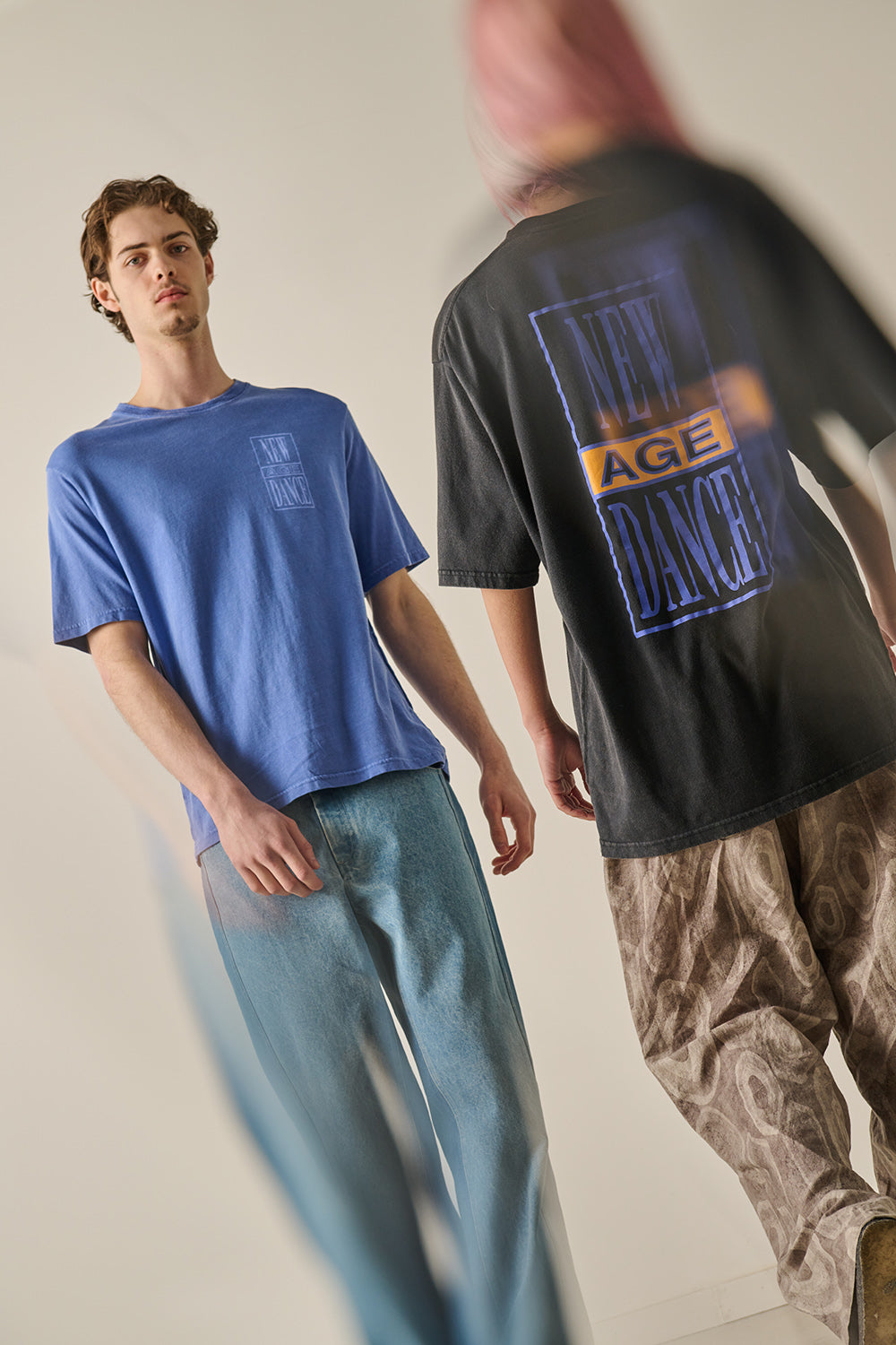 New Age Dance T-Shirt - Cobalt Blue