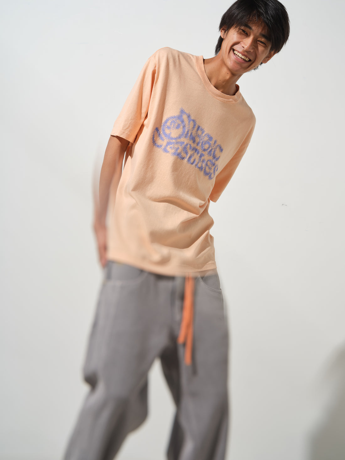 Trip Short Sleeve T-Shirt - Peach