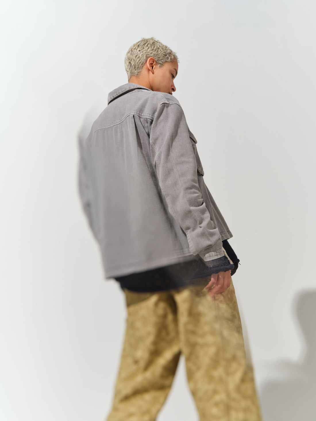 Trip Jacket - Grey Denim