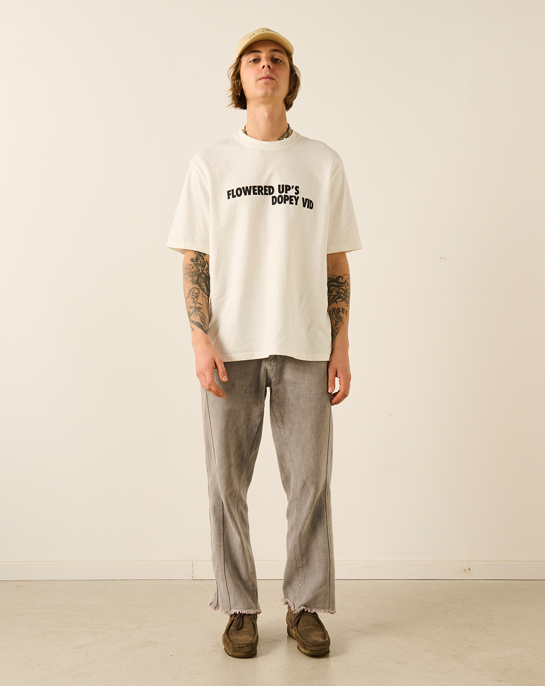 Dopey Short Sleeve T-Shirt - Off White