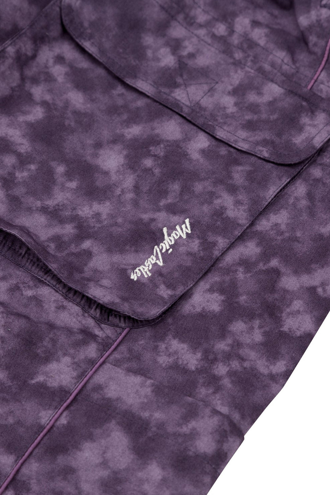 Pocket Slack Trouser - Purple Dye