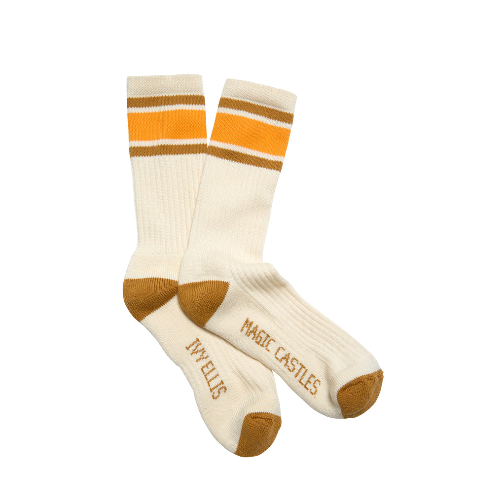 Ivy Ellis x MC Sport Sock Toffee Ecru Mix