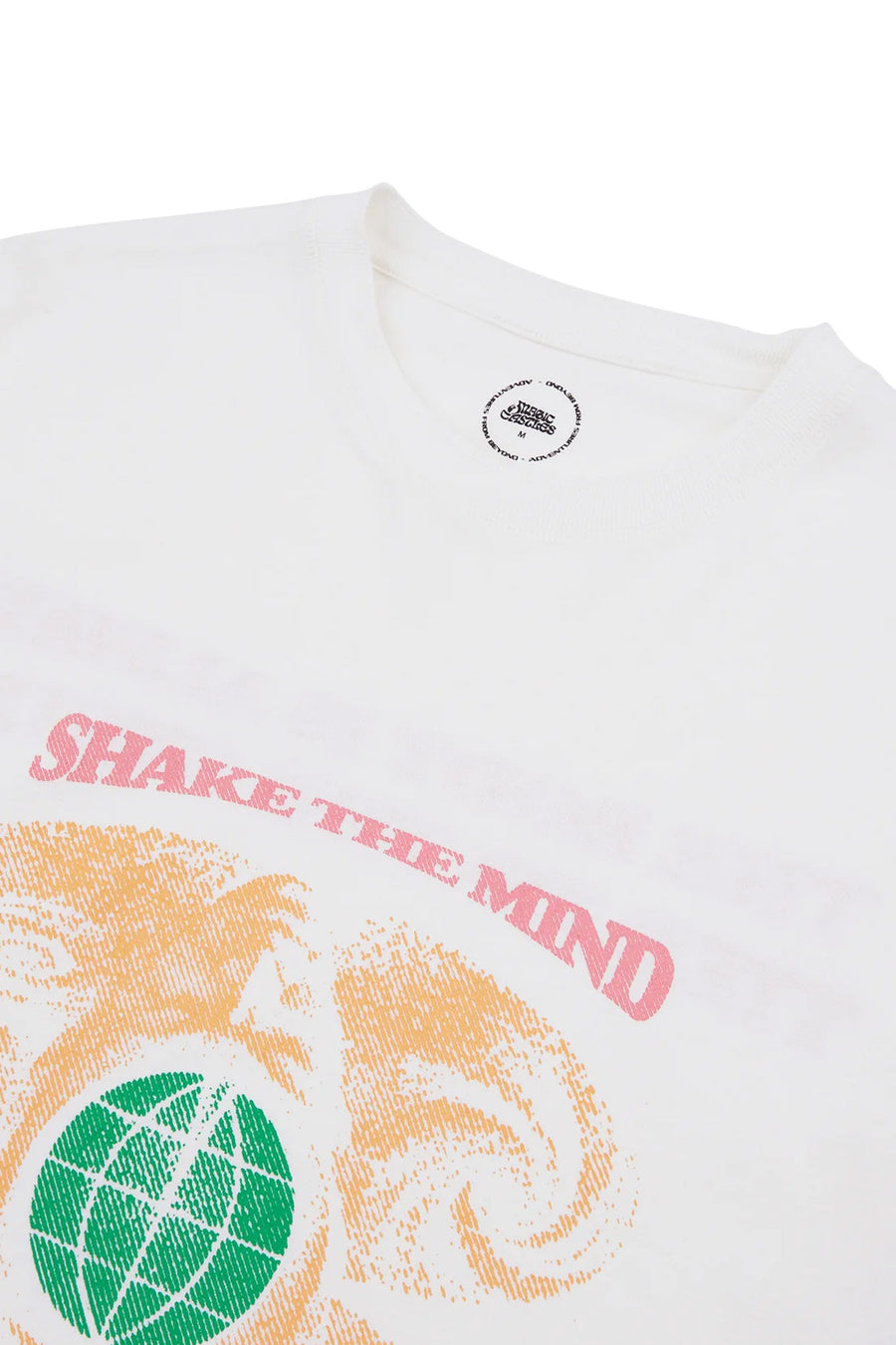 Shake The Mind Long Sleeve T-Shirt - Off White