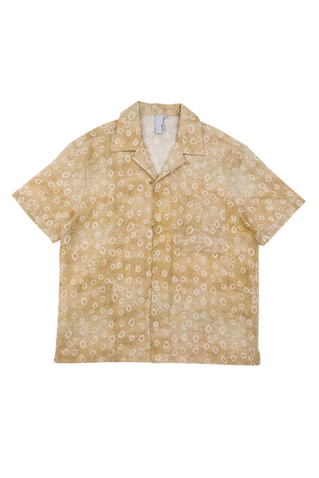 Short Sleeve Wave Shirt - Stone Circle Small