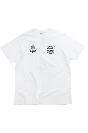 Small Talk Clip Art T-Shirt - Off White