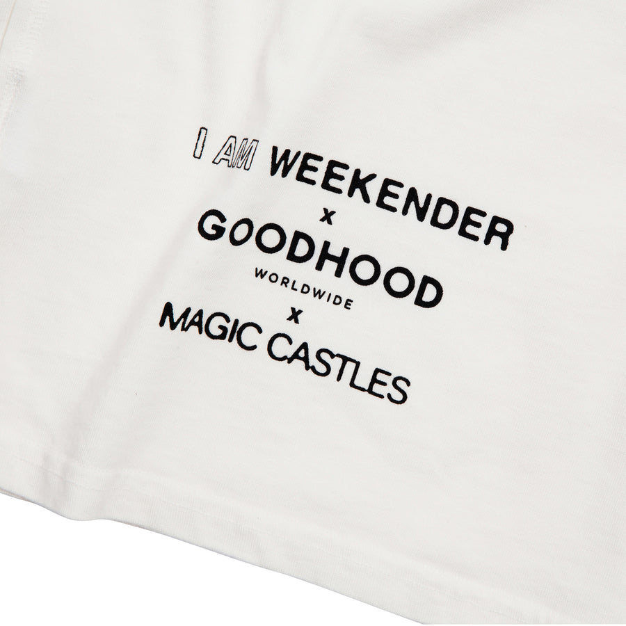 I Am Weekender Cassette T-Shirt - Off White