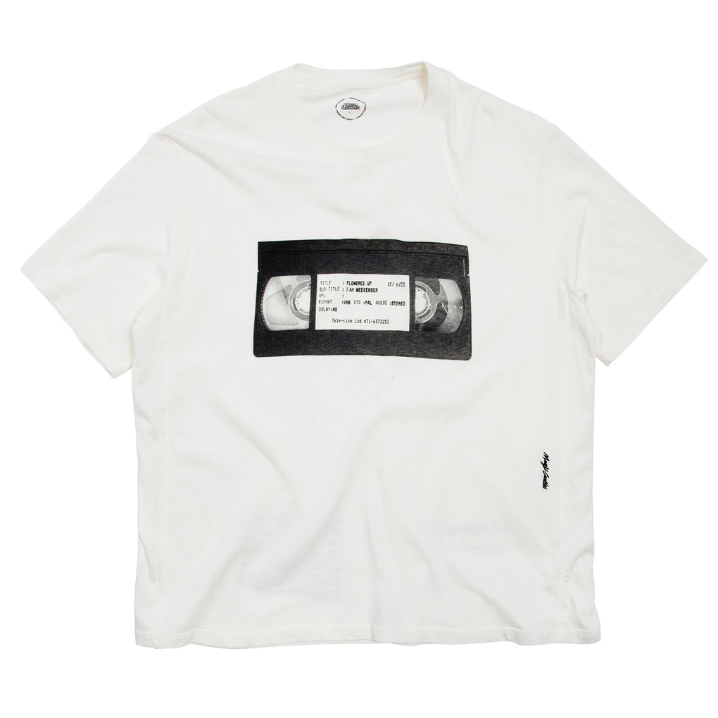 I Am Weekender Cassette T-Shirt - Off White
