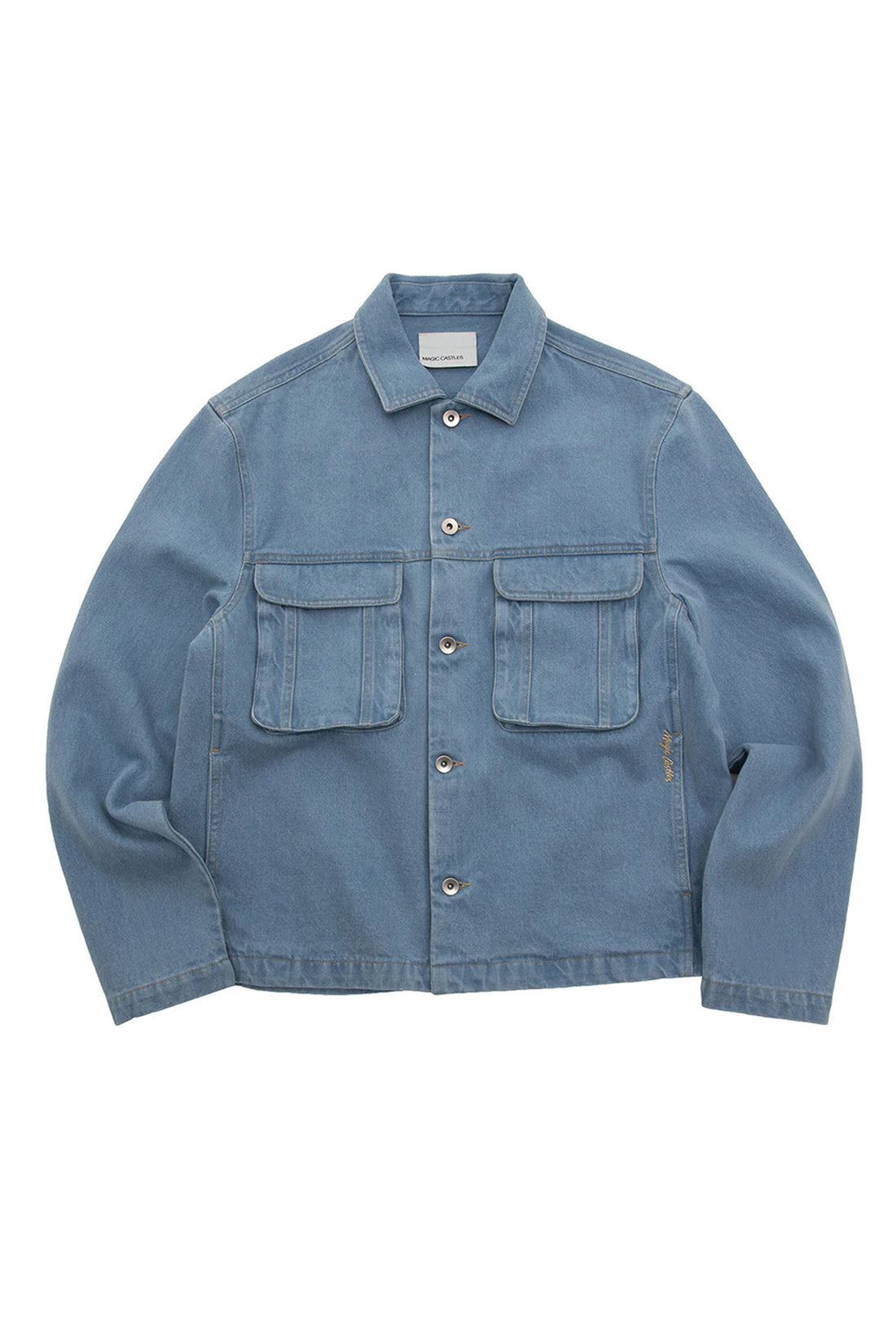 Trip Denim Jacket - Ice Blue