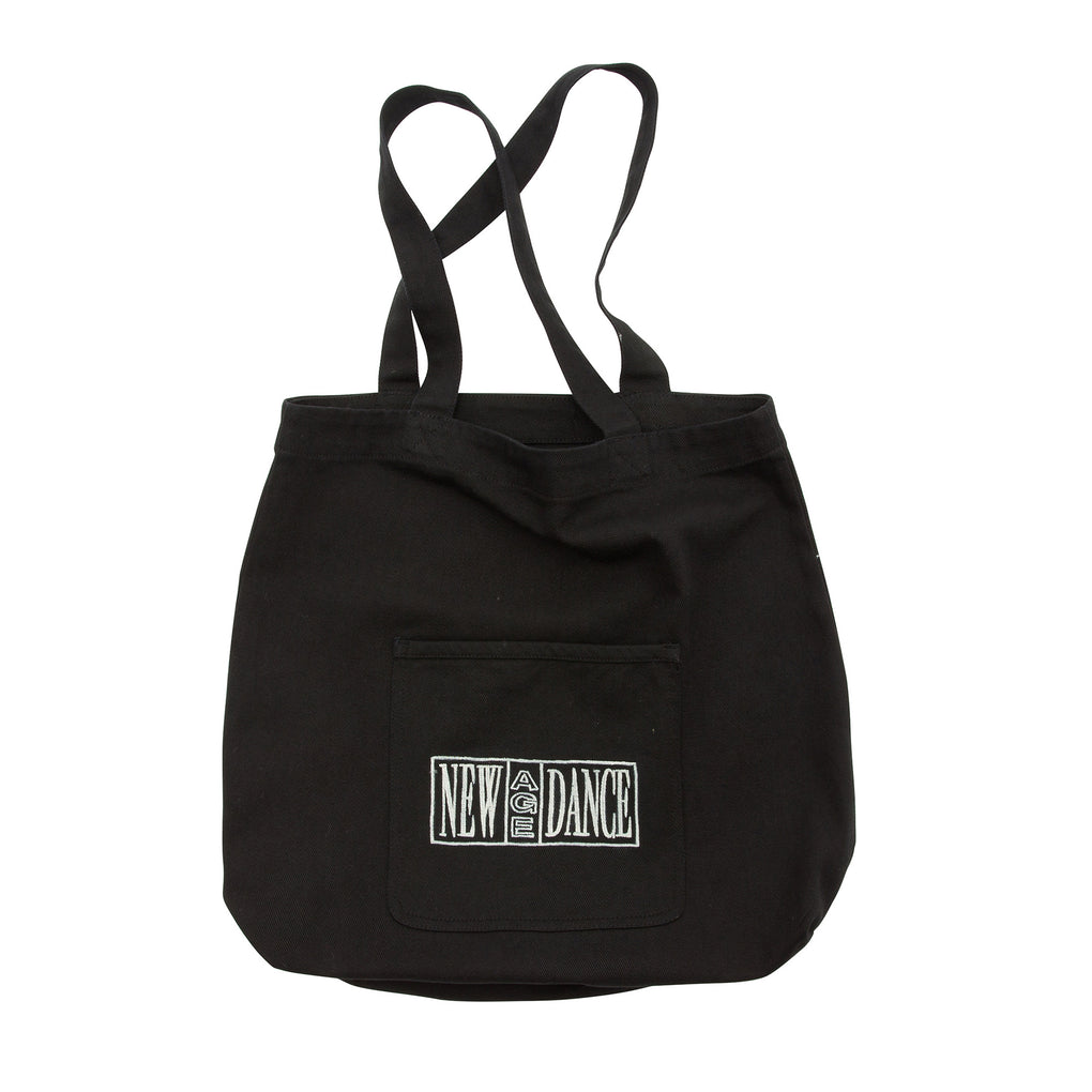 New Age Dance Record Tote Vintage Black