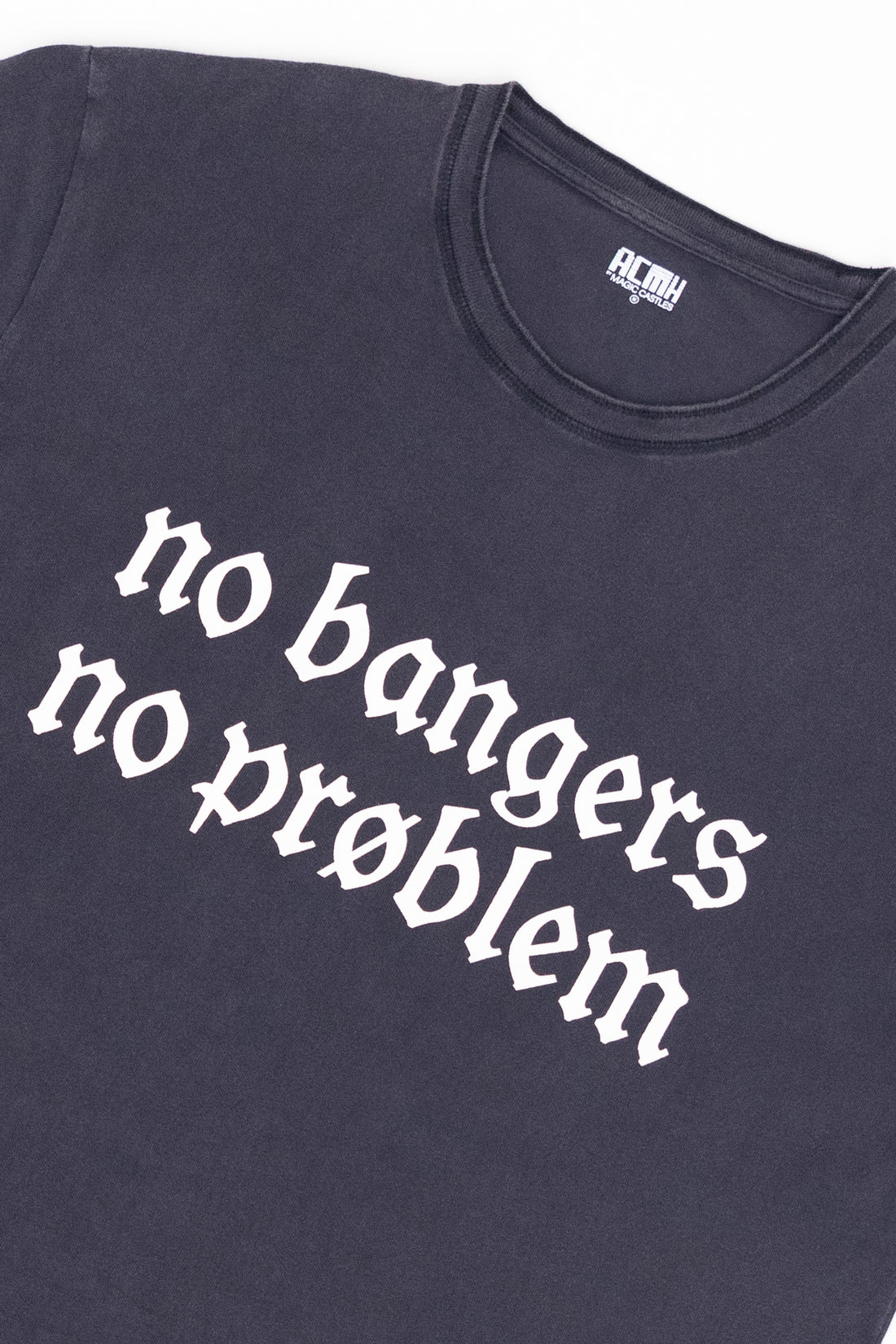 No Bangers T-Shirt - Vintage Black