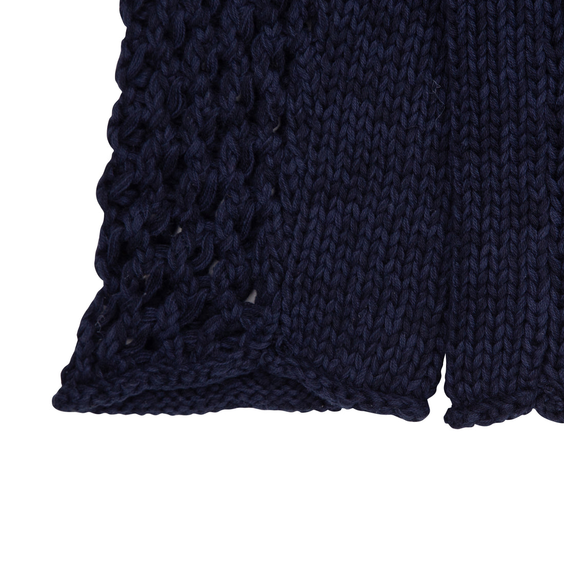 Net Knit Crew - Navy