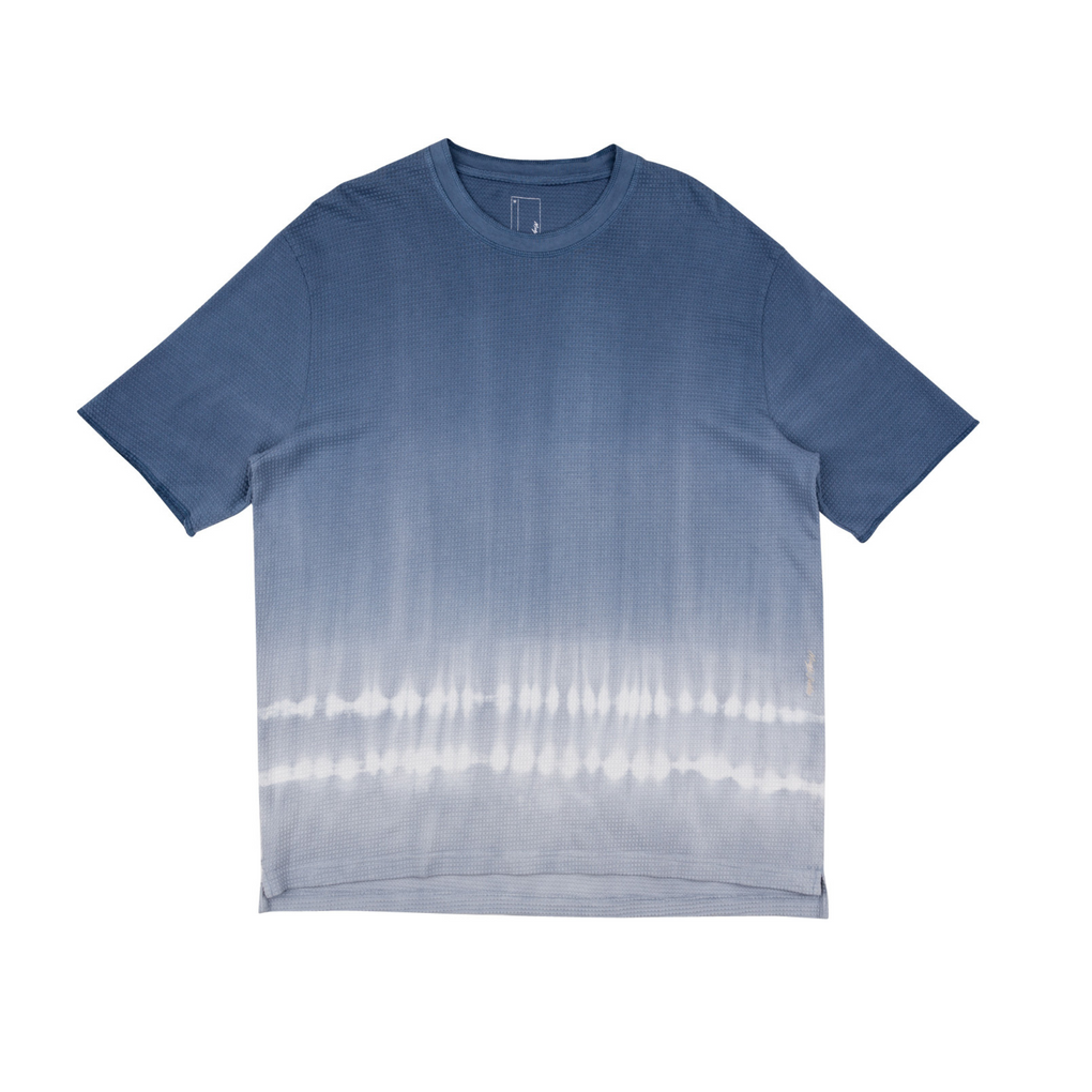 Dyed Waffle T-Shirt in Ink