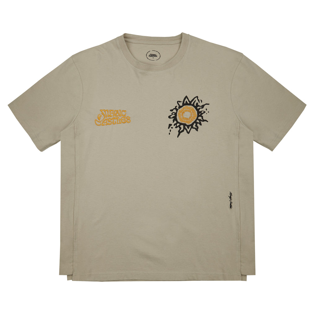 Orb Short Sleeve T-Shirt  - Light Stone