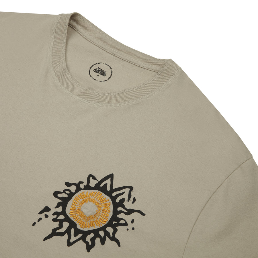 Orb Short Sleeve T-Shirt  - Light Stone