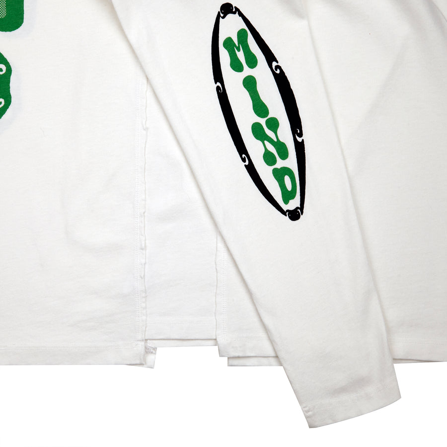 Feel Long Sleeve T-Shirt  - White