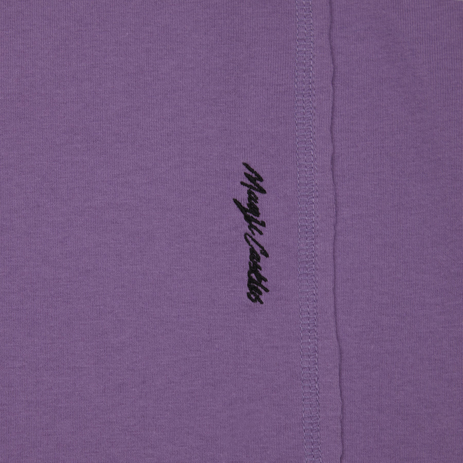 Poem Short Sleeve T-Shirt - Lilac